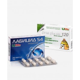 Бета Глюкан 120 мг №10 + Лабицид S4